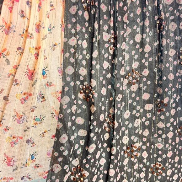 Anthropologie x Verb Pallavi Singhee Margot Pleated Maxi Skirt - Picture 6 of 8